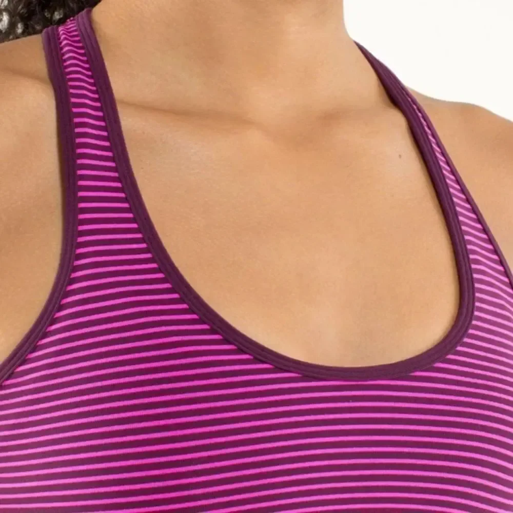 LULULEMON | Cool Racerback Tank Top Hyper Stripe